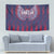 Serbia Sport Fan Jersey Tapestry Eagle Wings with Sporty Stripes Style - Wonder Print Shop