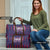 Serbia Sport Fan Jersey Travel Bag Eagle Wings with Sporty Stripes Style - Wonder Print Shop