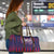 Serbia Sport Fan Jersey Travel Bag Eagle Wings with Sporty Stripes Style - Wonder Print Shop