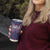 Custom Serbia Sport Fan Jersey Tumbler Cup Eagle Wings with Sporty Stripes Style - Wonder Print Shop