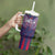 Custom Serbia Sport Fan Jersey Tumbler With Handle Eagle Wings with Sporty Stripes Style - Wonder Print Shop