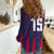 Custom Serbia Sport Fan Jersey Women Casual Shirt Eagle Wings with Sporty Stripes Style - Wonder Print Shop