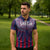 Custom Serbia Sport Fan Jersey Zipper Polo Shirt Eagle Wings with Sporty Stripes Style - Wonder Print Shop
