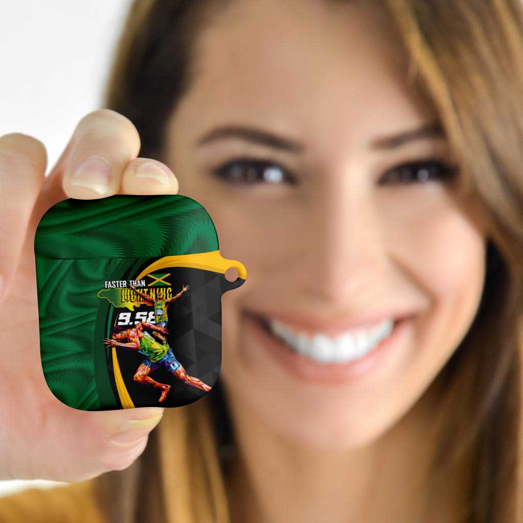 Jamaican Pride AirPods Case 9.58 Seconds-Faster Than Lightning - Wonder Print Shop
