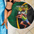 Jamaican Pride Beach Blanket 9.58 Seconds-Faster Than Lightning - Wonder Print Shop
