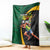 Jamaican Pride Blanket 9.58 Seconds-Faster Than Lightning - Wonder Print Shop