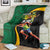 Jamaican Pride Blanket 9.58 Seconds-Faster Than Lightning - Wonder Print Shop