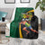 Jamaican Pride Blanket 9.58 Seconds-Faster Than Lightning - Wonder Print Shop