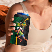 Jamaican Pride 4 in 1 Can Cooler Tumbler 9.58 Seconds-Faster Than Lightning - Wonder Print Shop