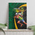 Jamaican Pride Canvas Wall Art 9.58 Seconds-Faster Than Lightning - Wonder Print Shop