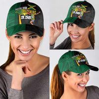 Jamaican Pride Classic Cap 9.58 Seconds-Faster Than Lightning - Wonder Print Shop