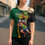 Jamaican Pride Cross Shoulder Shirt 9.58 Seconds-Faster Than Lightning - Wonder Print Shop