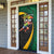 Jamaican Pride Door Cover 9.58 Seconds-Faster Than Lightning - Wonder Print Shop