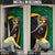Jamaican Pride Door Cover 9.58 Seconds-Faster Than Lightning - Wonder Print Shop