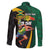 Jamaican Pride Family Matching Puletasi and Hawaiian Shirt 9.58 Seconds-Faster Than Lightning - Wonder Print Shop