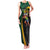 Jamaican Pride Family Matching Tank Maxi Dress and Hawaiian Shirt 9.58 Seconds-Faster Than Lightning - Wonder Print Shop