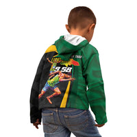 Jamaican Pride Kid Hoodie 9.58 Seconds-Faster Than Lightning - Wonder Print Shop
