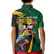 Jamaican Pride Kid Polo Shirt 9.58 Seconds-Faster Than Lightning - Wonder Print Shop