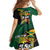 Jamaican Pride Kid Short Sleeve Dress 9.58 Seconds-Faster Than Lightning - Wonder Print Shop
