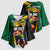 Jamaican Pride Kimono Sleeve Blouse 9.58 Seconds-Faster Than Lightning - Wonder Print Shop