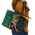 Jamaican Pride Leather Tote Bag 9.58 Seconds-Faster Than Lightning - Wonder Print Shop