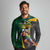 Jamaican Pride Long Sleeve Polo Shirt 9.58 Seconds-Faster Than Lightning - Wonder Print Shop