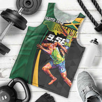Jamaican Pride Men Tank Top 9.58 Seconds-Faster Than Lightning - Wonder Print Shop