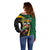 Jamaican Pride Off Shoulder Sweater 9.58 Seconds-Faster Than Lightning - Wonder Print Shop