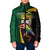 Jamaican Pride Padded Jacket 9.58 Seconds-Faster Than Lightning - Wonder Print Shop
