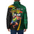 Jamaican Pride Padded Jacket 9.58 Seconds-Faster Than Lightning - Wonder Print Shop