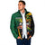 Jamaican Pride Padded Jacket 9.58 Seconds-Faster Than Lightning - Wonder Print Shop