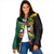 Jamaican Pride Padded Jacket 9.58 Seconds-Faster Than Lightning - Wonder Print Shop