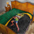 Jamaican Pride Quilt 9.58 Seconds-Faster Than Lightning - Wonder Print Shop