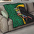 Jamaican Pride Quilt 9.58 Seconds-Faster Than Lightning - Wonder Print Shop