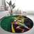 Jamaican Pride Round Carpet 9.58 Seconds-Faster Than Lightning - Wonder Print Shop