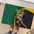 Jamaican Pride Rubber Doormat 9.58 Seconds-Faster Than Lightning - Wonder Print Shop