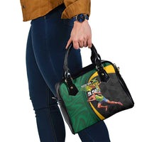 Jamaican Pride Shoulder Handbag 9.58 Seconds-Faster Than Lightning - Wonder Print Shop