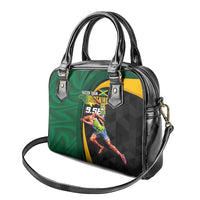 Jamaican Pride Shoulder Handbag 9.58 Seconds-Faster Than Lightning - Wonder Print Shop