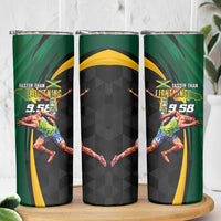 Jamaican Pride Skinny Tumbler 9.58 Seconds-Faster Than Lightning - Wonder Print Shop