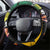 Jamaican Pride Steering Wheel Cover 9.58 Seconds-Faster Than Lightning - Wonder Print Shop