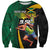 Jamaican Pride Sweatshirt 9.58 Seconds-Faster Than Lightning - Wonder Print Shop