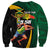 Jamaican Pride Sweatshirt 9.58 Seconds-Faster Than Lightning - Wonder Print Shop