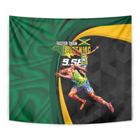 Jamaican Pride Tapestry 9.58 Seconds-Faster Than Lightning - Wonder Print Shop
