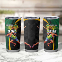 Jamaican Pride Tumbler Cup 9.58 Seconds-Faster Than Lightning - Wonder Print Shop