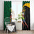 Jamaican Pride Window Curtain 9.58 Seconds-Faster Than Lightning - Wonder Print Shop