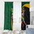 Jamaican Pride Window Curtain 9.58 Seconds-Faster Than Lightning - Wonder Print Shop
