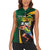 Jamaican Pride Women Sleeveless Polo Shirt 9.58 Seconds-Faster Than Lightning - Wonder Print Shop