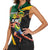 Jamaican Pride Women Sleeveless Polo Shirt 9.58 Seconds-Faster Than Lightning - Wonder Print Shop
