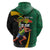 Jamaican Pride Zip Hoodie 9.58 Seconds-Faster Than Lightning - Wonder Print Shop