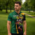 Jamaican Pride Zipper Polo Shirt 9.58 Seconds-Faster Than Lightning - Wonder Print Shop